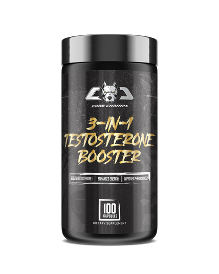 3-in-1 Testosterone Booster - 100 Capsules