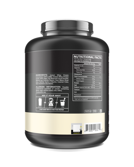 Whey Protein –  (2kg / 4.4 lbs)