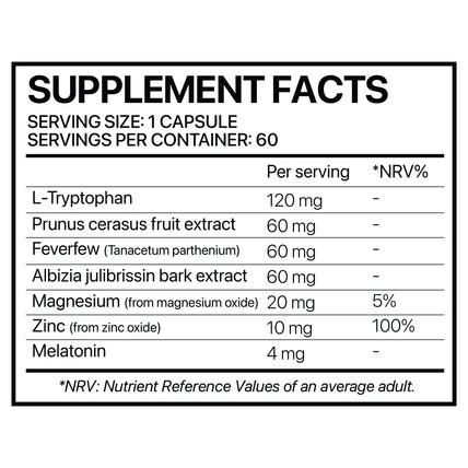 Snooze - 60 capsules